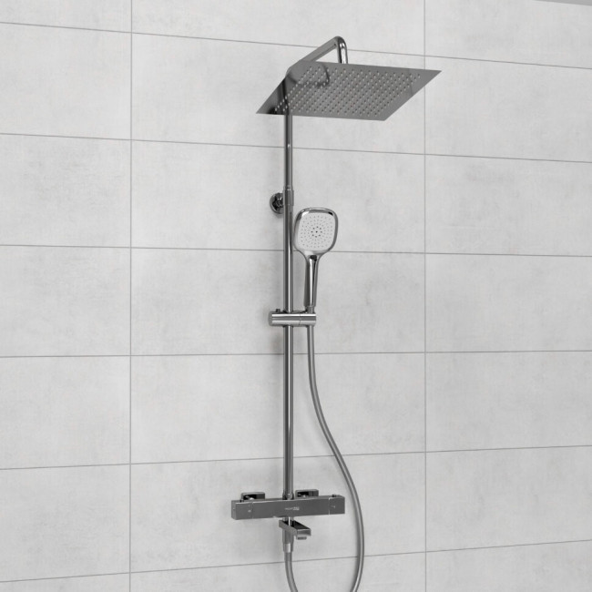 Wasserkraft A199.118.065.087.CH Thermo Душевая система с термостатическим смесителем Wasserkraft A199.118.065.087.CH Thermo Душевая система с термостатическим смесителем