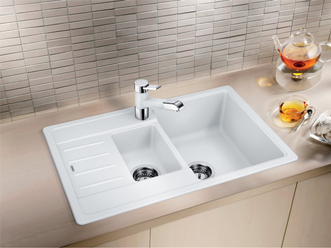 Врезная кухонная мойка Blanco Legra 6 S Compact мягкий белый