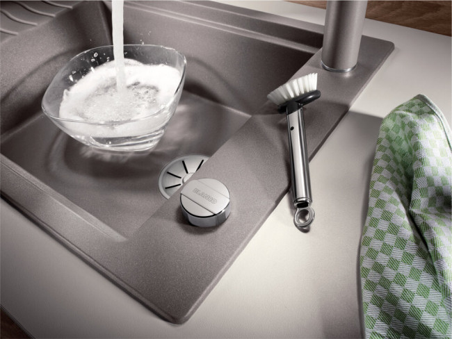 Врезная кухонная мойка  Blanco Elon XL 8 S антрацит