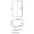 Душевой уголок WasserKRAFT Dinkel 58R34 130x100x200 см, с раздвижными дверьми