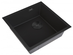 ZORG LUX 4844 BLACK SATIN с накладкой