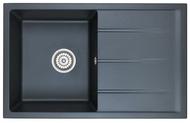 Мойка кухонная Emar Quartz EMQ-1800.Q морион