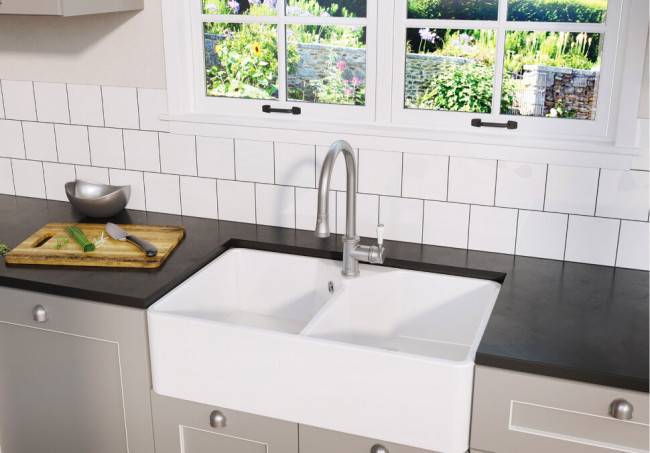 Кухонная мойка Blanco Villae Farmhouse Double белый 525164