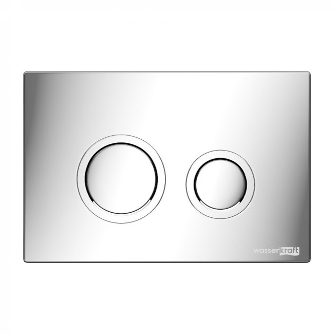 Инсталляция Wasserkraft Aller 10TLT.010.ME.CH01 для подвесного унитаза кнопка хром