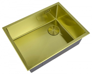 Мойка ZORG LUX 5844 GOLD SATIN с накладкой Мойка ZORG LUX 5844 GOLD SATIN с накладкой