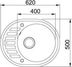 Кухонная мойка Franke  ROG 611С сахара