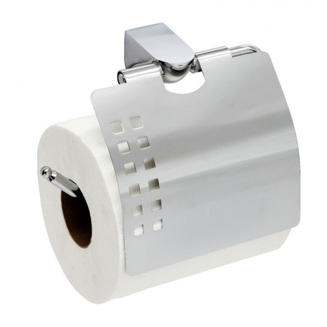 Держатель туалетной бумаги с крышкой WasserKRAFT Kammel K-8325