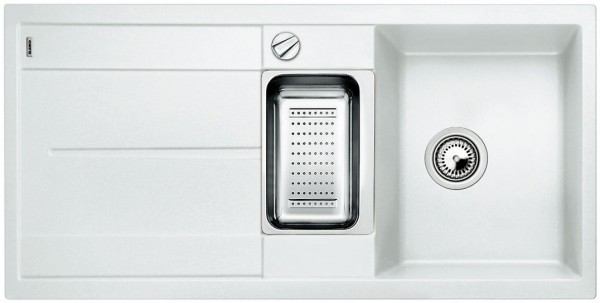 Врезная кухонная мойка Blanco Metra 6 S белый Врезная кухонная мойка Blanco Metra 6 S белый