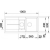 Врезная кухонная мойка Blanco Metra 6 S белый Врезная кухонная мойка Blanco Metra 6 S белый