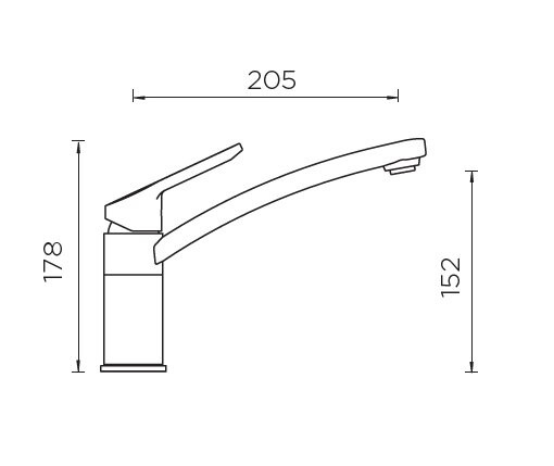 Смеситель Schock SC-90 710340 магма