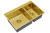 Кухонная мойка STEEL KITCHEN SKS 78-2-51-L BRONZE