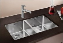 Врезная кухонная мойка  Blanco Andano 340/340-U InFino