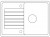 Кухонная мойка Blanco Zia 45 S Compact, черный 526009