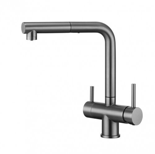 Смеситель для кухни Emar ECB - 7017 PVD dark Смеситель для кухни Emar ECB - 7017 PVD dark