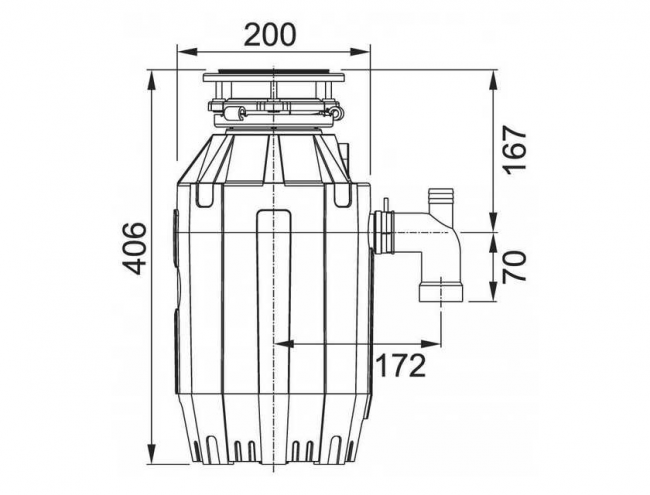 Измельчитель отходов Franke Turbo Elite TE-125 134.0535.242