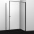 Душевой уголок прямоугольный WasserKRAFT Dill 61S16 110x100x200 см, раздвижная дверь, черный профиль